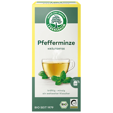 Lebensbaum Peppermint Herbal Tea (20 Tea Bags) 30 g / 1.06 oz