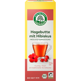 Lebensbaum Fruit Tea Rosehip & Hibiscus (20 Tea Bags) 50 g / 1.76 oz