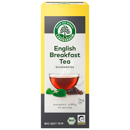 Lebensbaum Black Tea "English Breakfast" (20 tea bags) 40 g / 1.41 oz