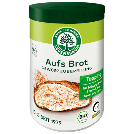 Lebensbaum Spice mix, topping for bread 80 g / 2.82 oz