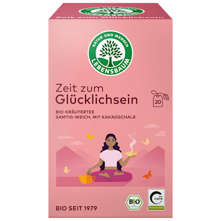 Lebensbaum Herbal Tea "Time to Be Happy" (20 Tea Bags) 40 g / 1.41 oz