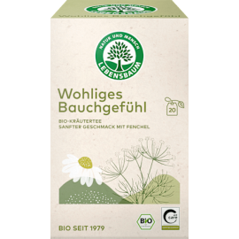 Lebensbaum Herbal Tea "Comfortable Stomach Feeling" (20 tea bags) 30 g / 1.06 oz