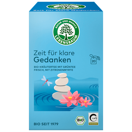 Lebensbaum Herbal Tea "Time for Clear Thoughts" (20 Tea Bags) 40 g / 1.41 oz