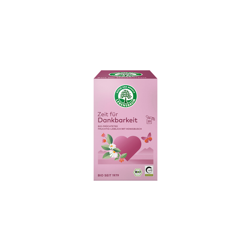 Lebensbaum Fruit tea "Time for Gratitude" (20 tea bags) 40 g / 1.41 oz
