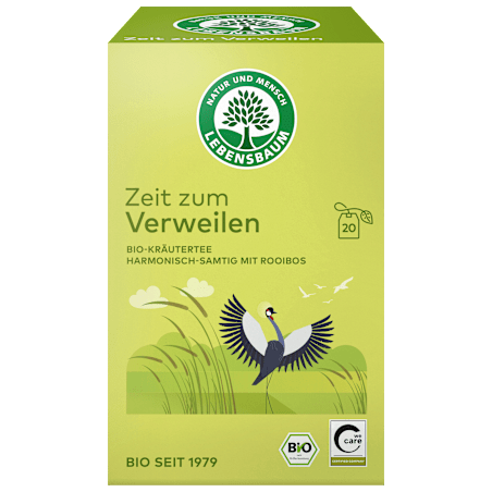 Lebensbaum Herbal tea "Time to linger" (20 tea bags) 40 g / 1.41 oz