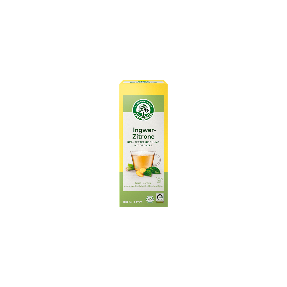 Lebensbaum Herbal Tea Ginger-Lemon (20 bags) 40 g / 1.41 oz