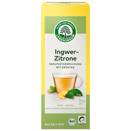 Lebensbaum Herbal Tea Ginger-Lemon (20 bags) 40 g / 1.41 oz
