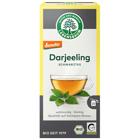 Lebensbaum Darjeeling Black Tea (20 tea bags) 40 g / 1.41 oz