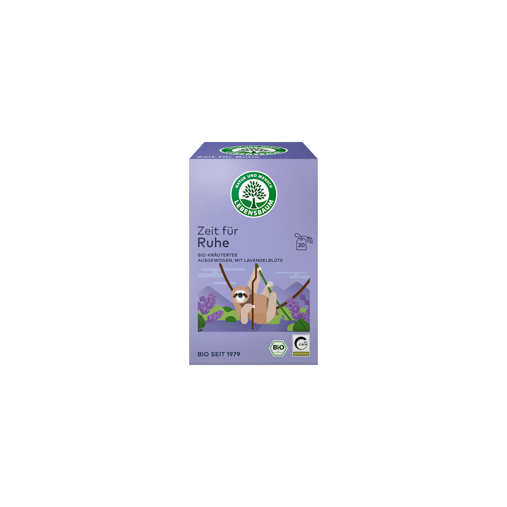 Lebensbaum Herbal Tea "Time for Rest" (20 Tea Bags) 30 g / 1.06 oz