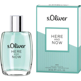 s. Oliver Here and Now Man Eau de Toilette 30 ml / 1.0 fl oz
