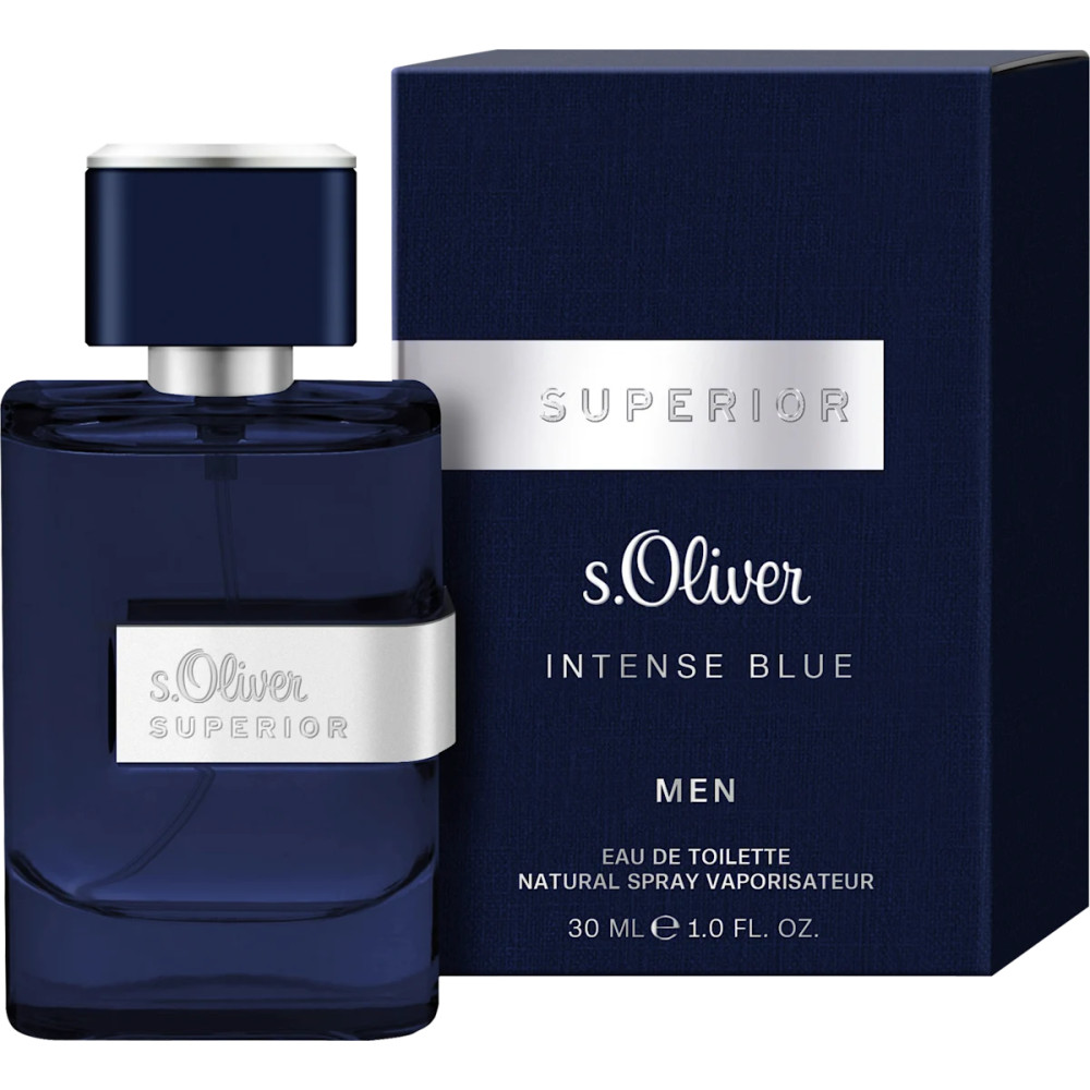 s. Oliver Superior Intense Blue Men Eau de Toilette 30 ml