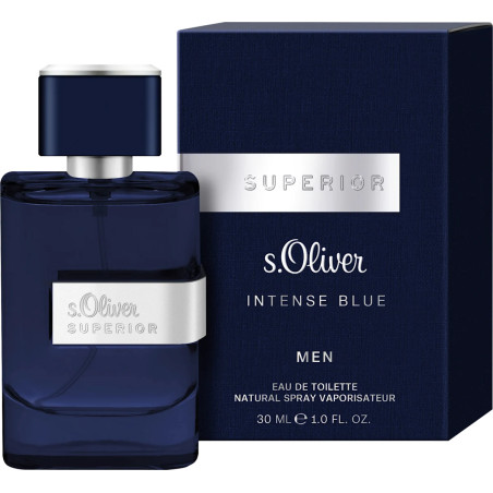 s. Oliver Superior Intense Blue Men Eau de Toilette 30 ml
