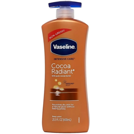 Vaseline Body Lotion N Cocoa Radiant 600 ml / 20.29 fl oz
