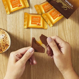 Lindt Squares Milk Caramel 144 g