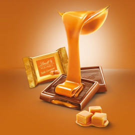 Lindt Squares Milk Caramel 144 g
