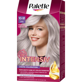 Schwarzkopf Poly Palette Intensive Hair Color 10-91 / 240 Powdery Silver Blonde