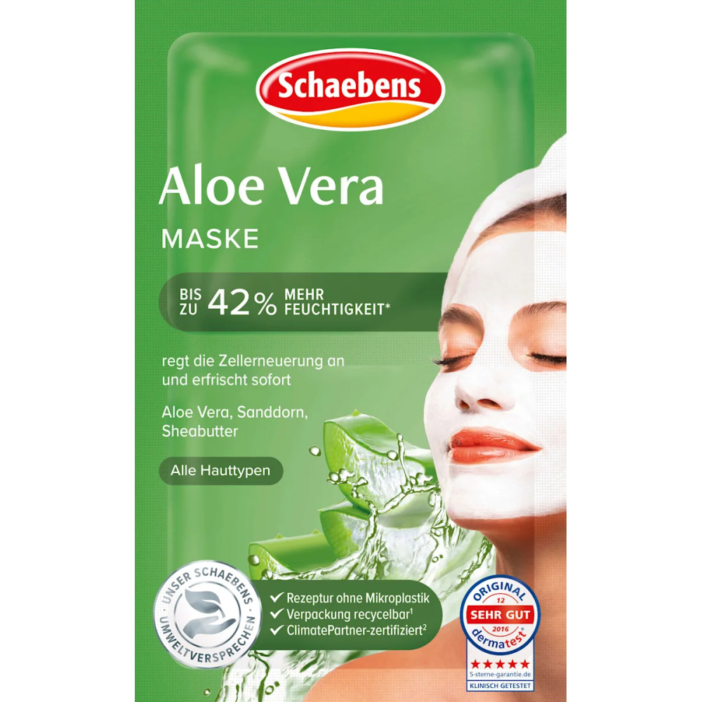 Schaebens Aloe Vera Maske 2 x 5 ml / 10 ml