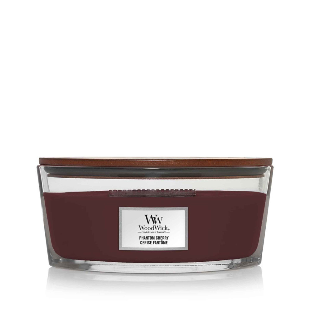Woodwick Phantom Cherry Scented Candle With Wooden Wick 453,6g