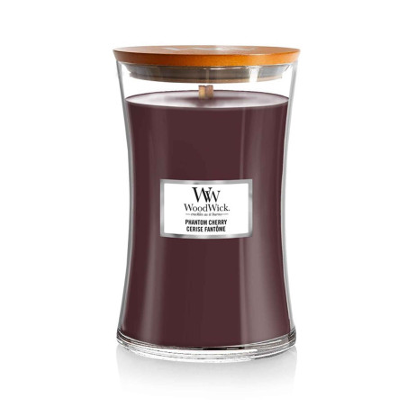 Woodwick Phantom Cherry Scented Candle With Wooden Wick 609,5g