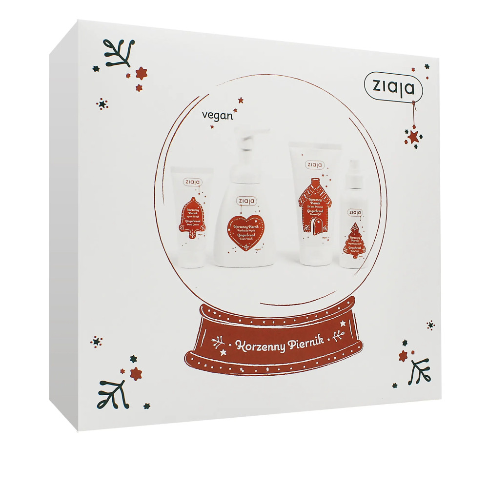 Ziaja Spicy Gingerbread SET (SG 160ml + Foam Wash 250ml + Hand Cream 50ml + Mist 100ml)