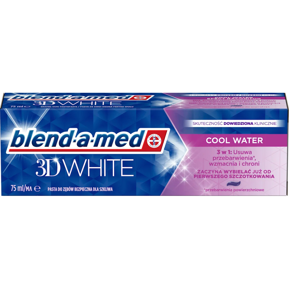 Blend-a-med 3D White Cool Water Zahnpasta 75 ml