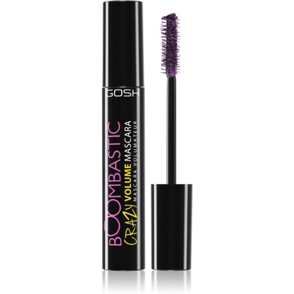 Gosh, Boombastic Crazy, Vegan, Length and Volume, Mascara, 006, Dusty Violet, 13 ml