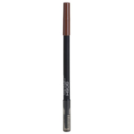 Gosh, Gosh, Eyebrow Cream Pencil & Brush 2-In-1, 01, Brown, 1.2 g