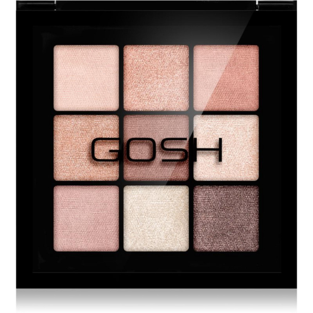 Gosh, Eyedentity, Eyeshadow Palette, 001, Be Honest, 9 Shades, 8 g