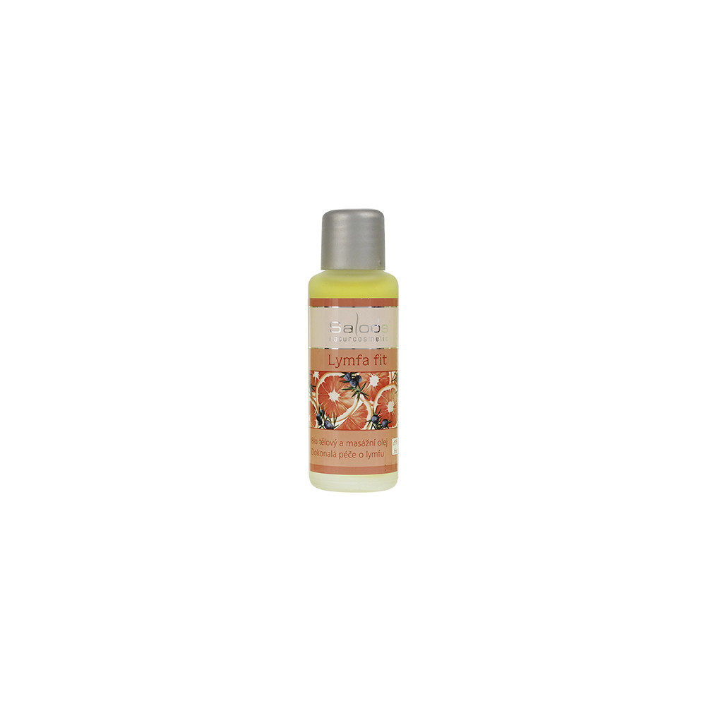 Saloos Lymfa fit organic body and massage oil 50 ml