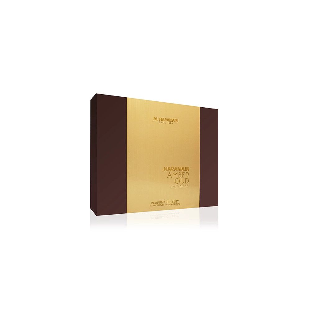 Al Haramain Amber Oud Gold Edition SET U (EDP 75ml + EDP 30ml + Mist 200ml)