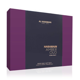 Al Haramain Amber Oud Dubai Night SET M (EDP 75ml + EDP 30ml + Mist 200ml)