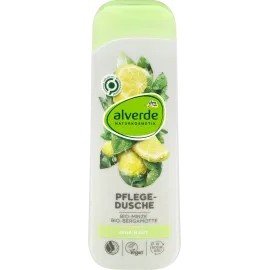 alverde Shower Gel Organic Mint Organic Bergamot, 250 ml