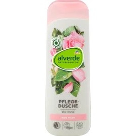 alverde Shower Gel Organic Rose, 250 ml