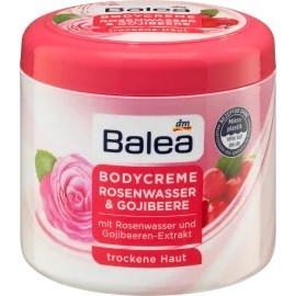 Balea Care cream rose water & goji berry, 0.5 l