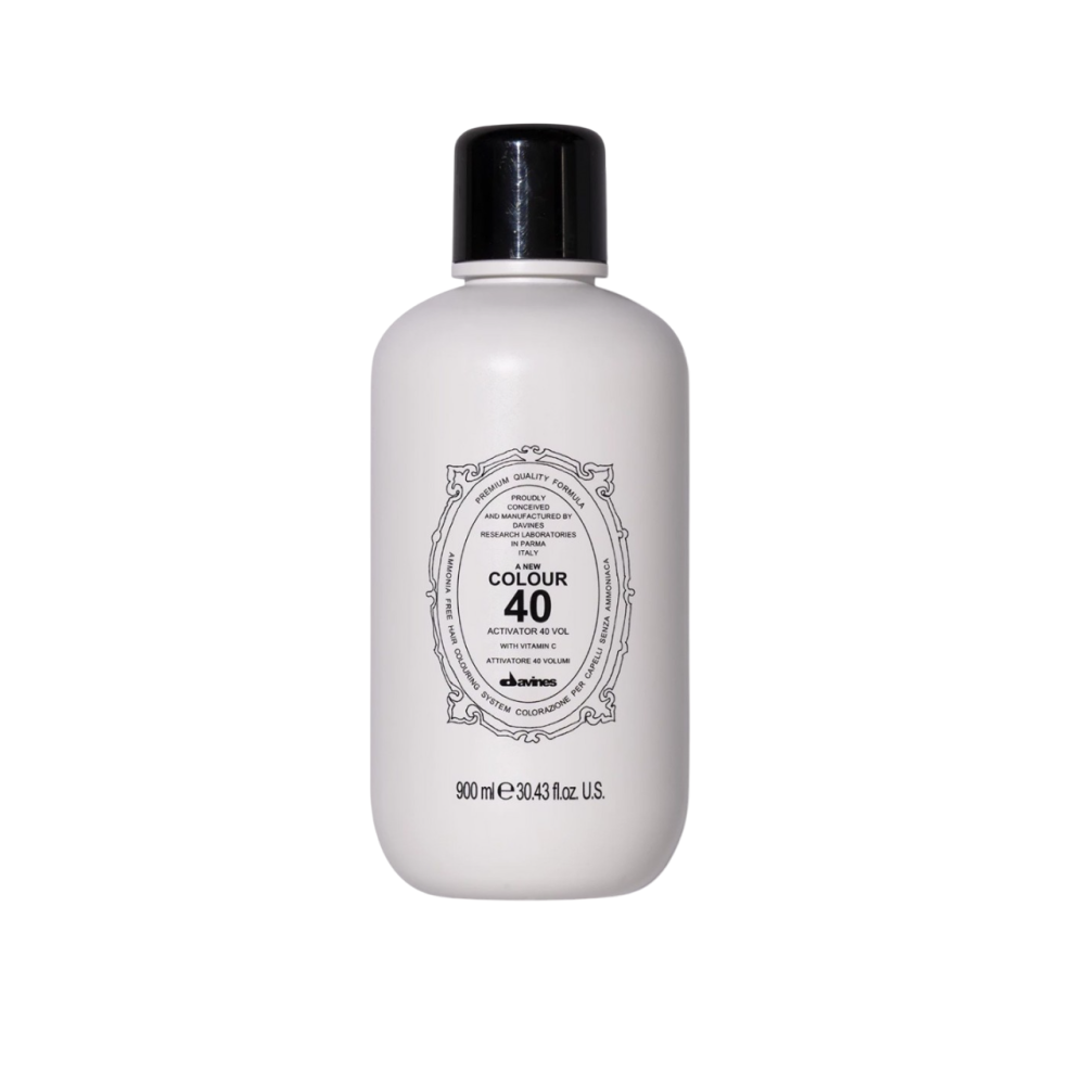 Davines, A New Colour, Hydrogen Peroxide, Hair Colour Activator Lotion, Hydrating & Color Protecting, 40 vol, 900 ml