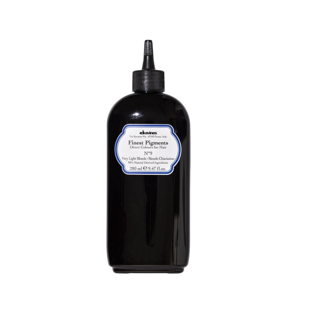 Davines, Finest Gloss, Natural Ingredients, Hair Colouring Pigment, N.9 Very Light Blonde, 280 ml