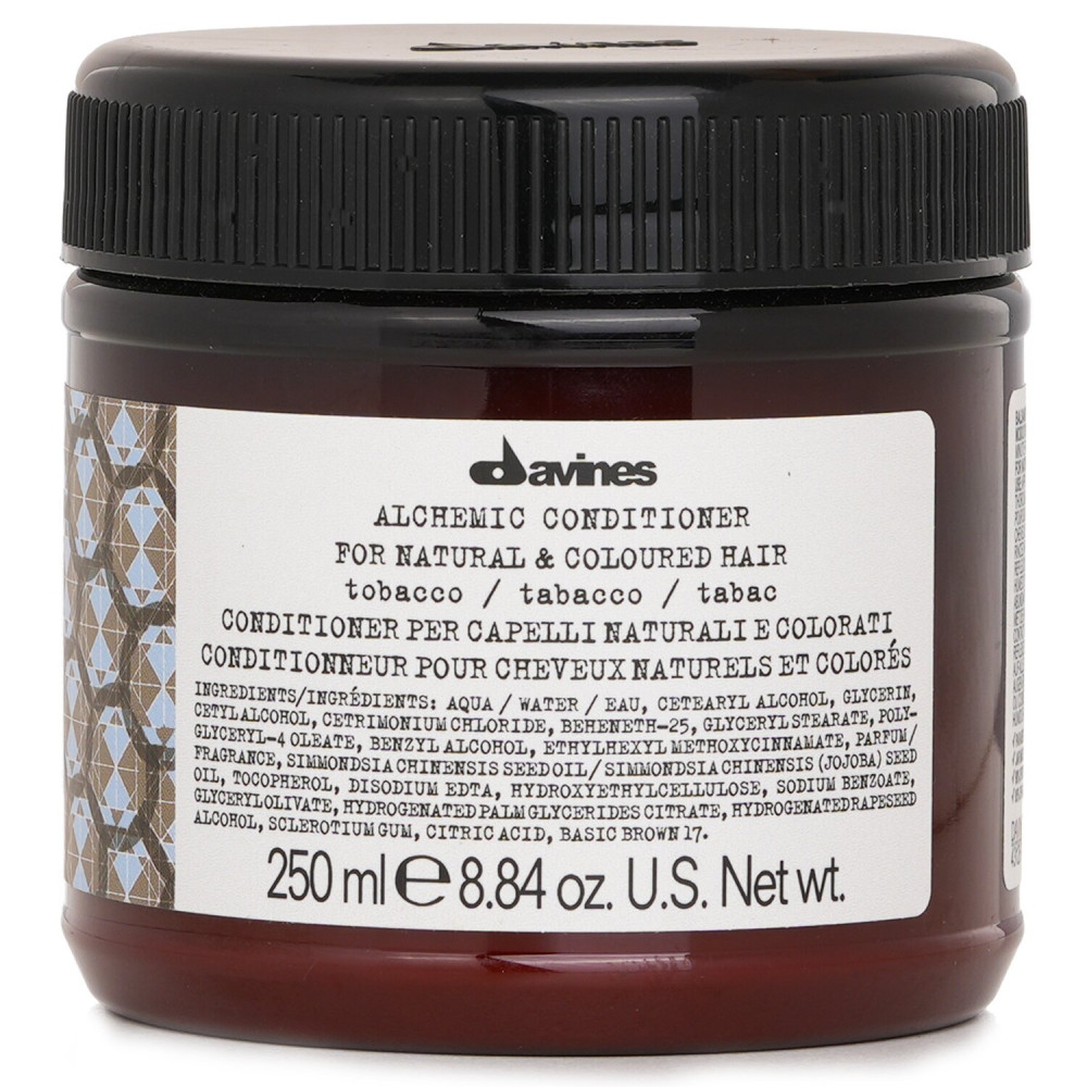 Davines, Alchemic, Hair Colour Conditioner, Tobacco, Enhances Color Vibrancy, 250 ml