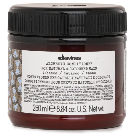 Davines, Alchemic, Hair Colour Conditioner, Tobacco, Enhances Color Vibrancy, 250 ml
