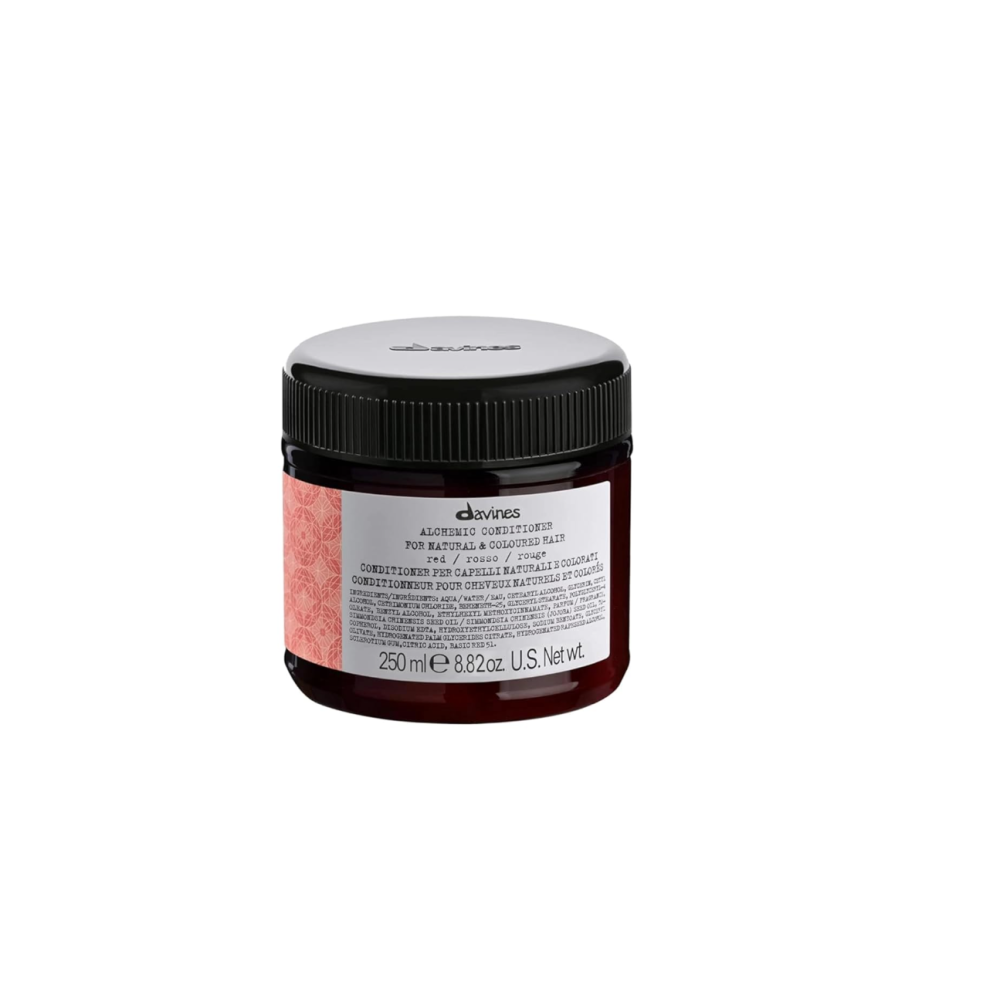 Davines, Alchemic, Hair Colour Conditioner, Red, Enhances Color Vibrancy, 250 ml