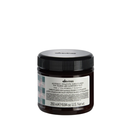Davines, Alchemic, Hair Colour Conditioner, Teal Blue, Enhances Color Vibrancy, 250 ml