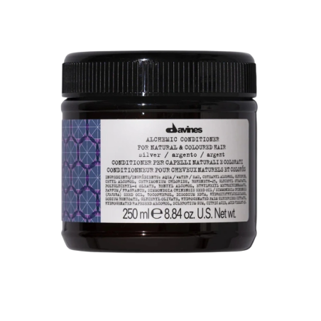Davines, Alchemic, Hair Colour Conditioner, Silver, Enhances Color Vibrancy, 250 ml