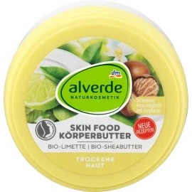 alverde NATURAL COSMETICS Skin Food Body Butter, 200 ml