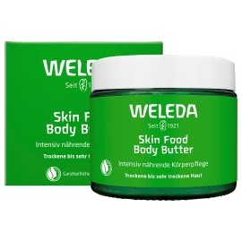 Weleda Body Butter Skin Food Body Butter in a glass jar, 150 ml