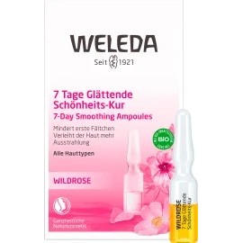 Weleda Ampoules Wild Rose 7 Days Smoothing Beauty Cure, 7 pcs