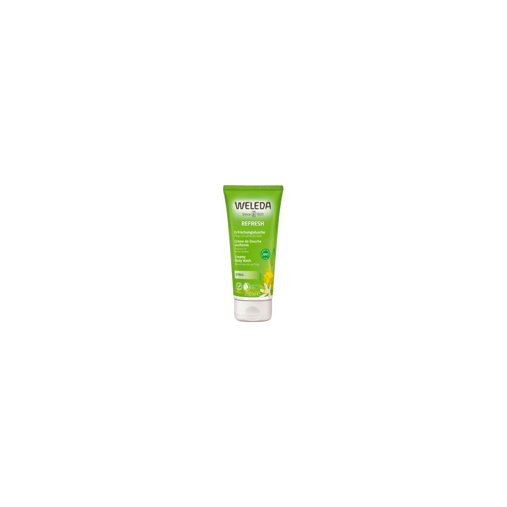 Weleda Cream shower Refresh Citrus, 200 ml
