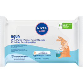 Nivea baby Wet wipes 99% Aqua 57 pcs