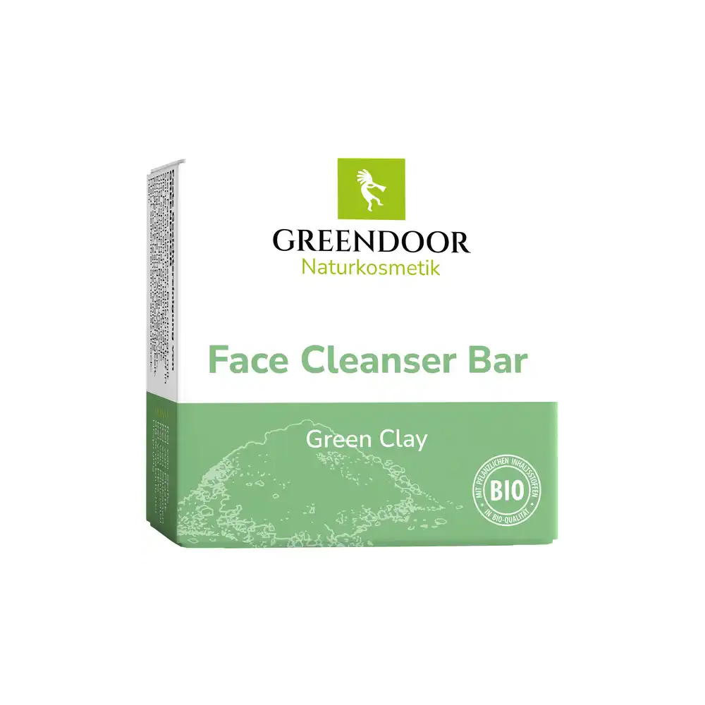 greendoor Face Cleanser Bar Green Clay 57 g / 2.01 oz