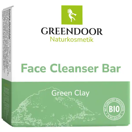 greendoor Face Cleanser Bar Green Clay 57 g / 2.01 oz