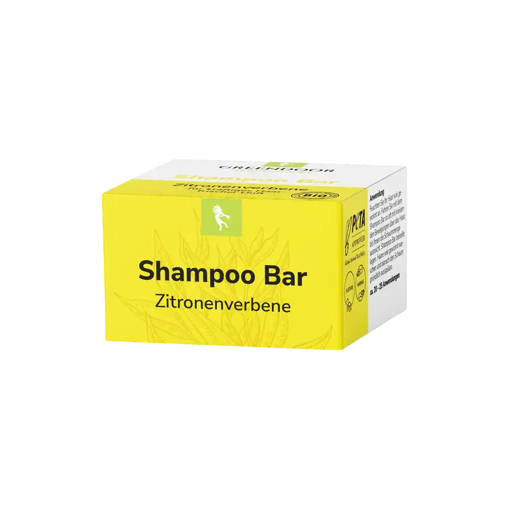 greendoor Lemon Verbena Shampoo Bar 75 g / 2.65 oz