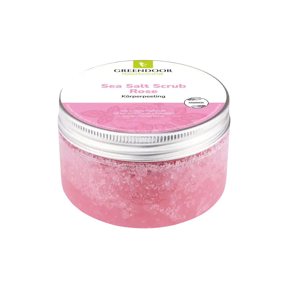 greendoor Sea Salt Scrub Rose 280 g / 9.88 oz